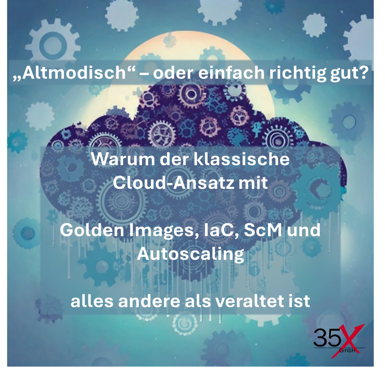 "Old-fashioned" - or just really good? Why the classic cloud approach ...