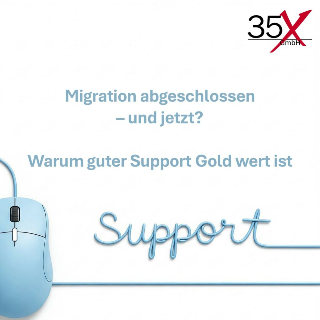 Support wenns drauf ankommt
