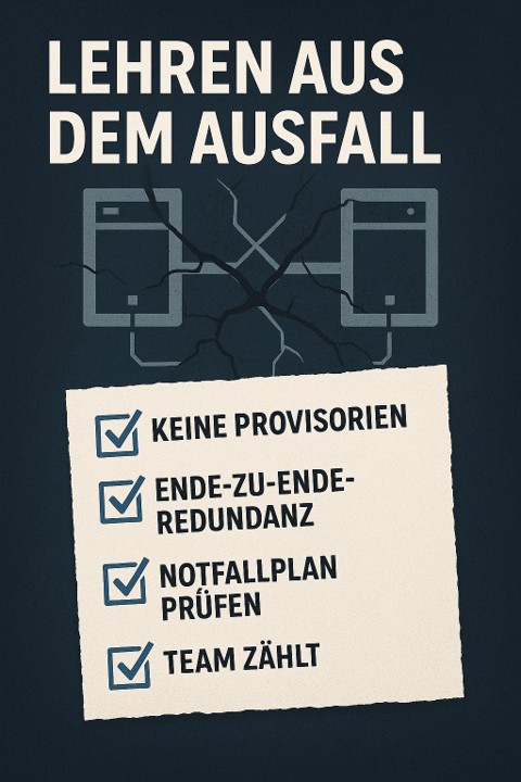 VM vs. hochverfügbare Infrastruktur